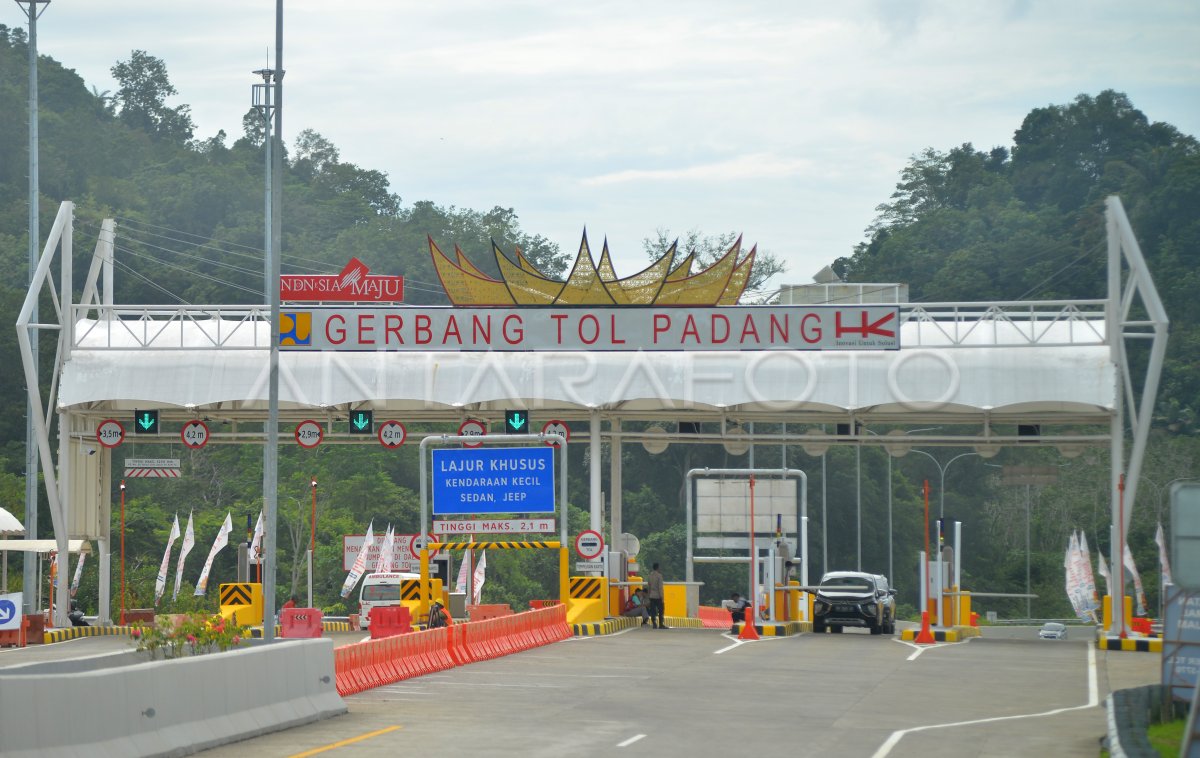 Uji Coba Fungsional Tol Padang Sicincin Antara Foto