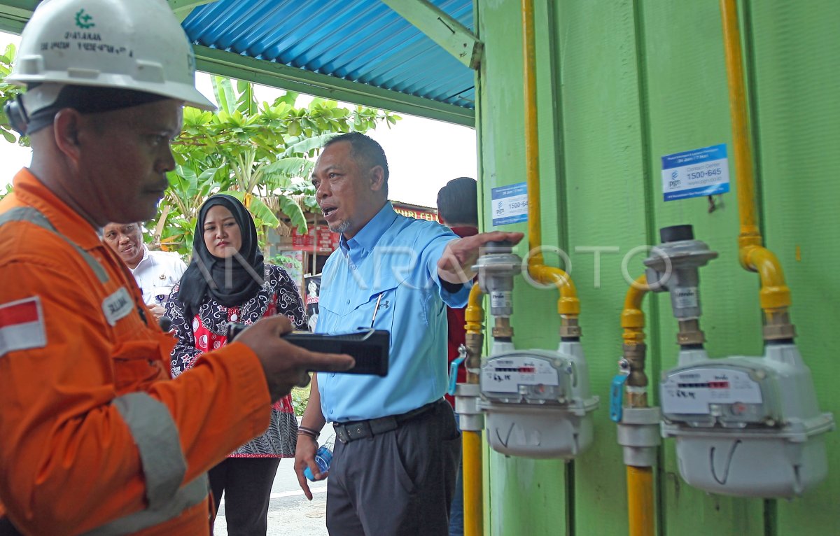 Jaringan Gas Pgn Tarakan Antara Foto