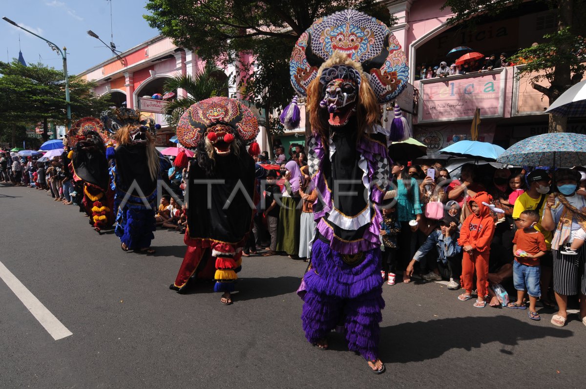 Kirab Budaya Hut Kota Salatiga Antara Foto