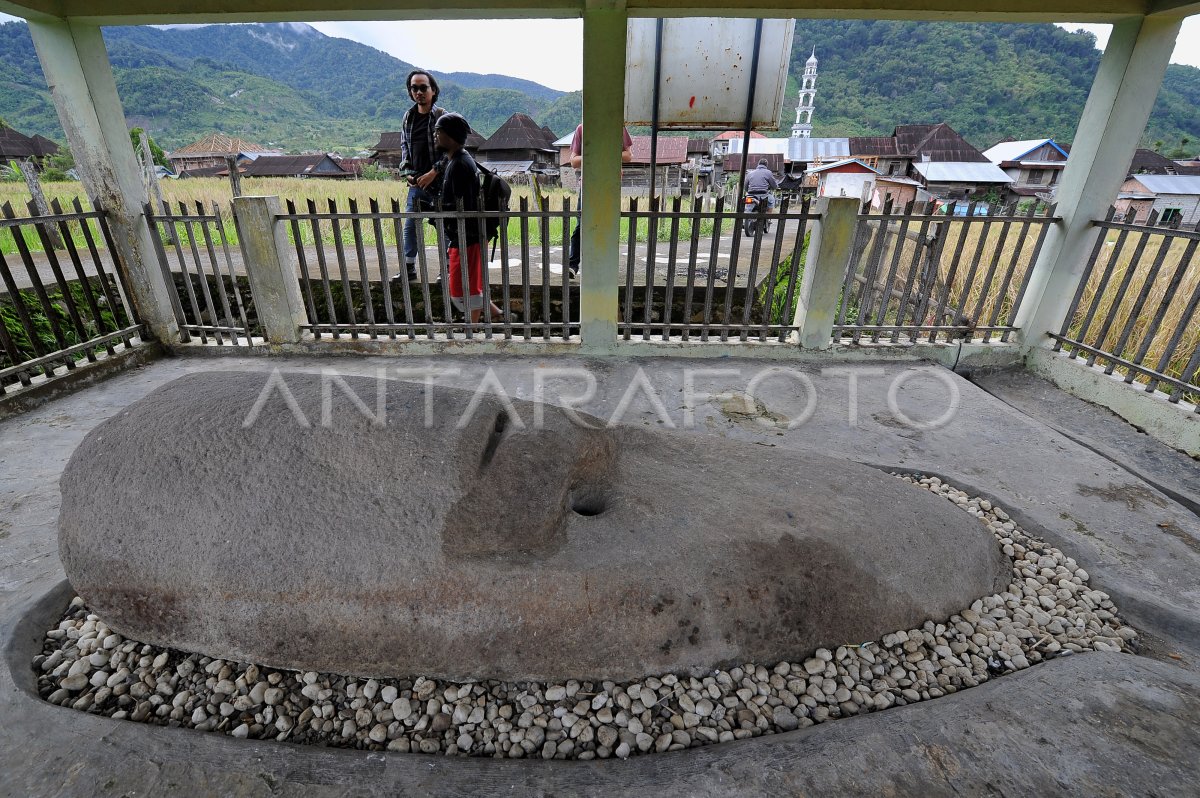 CAGAR BUDAYA BATU SILINDRIK KERINCI ANTARA Foto