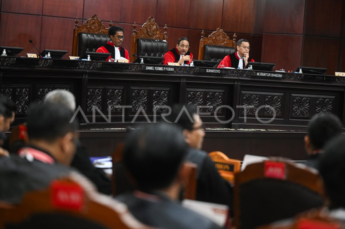 Sidang Mk Phpu Pileg Antara Foto