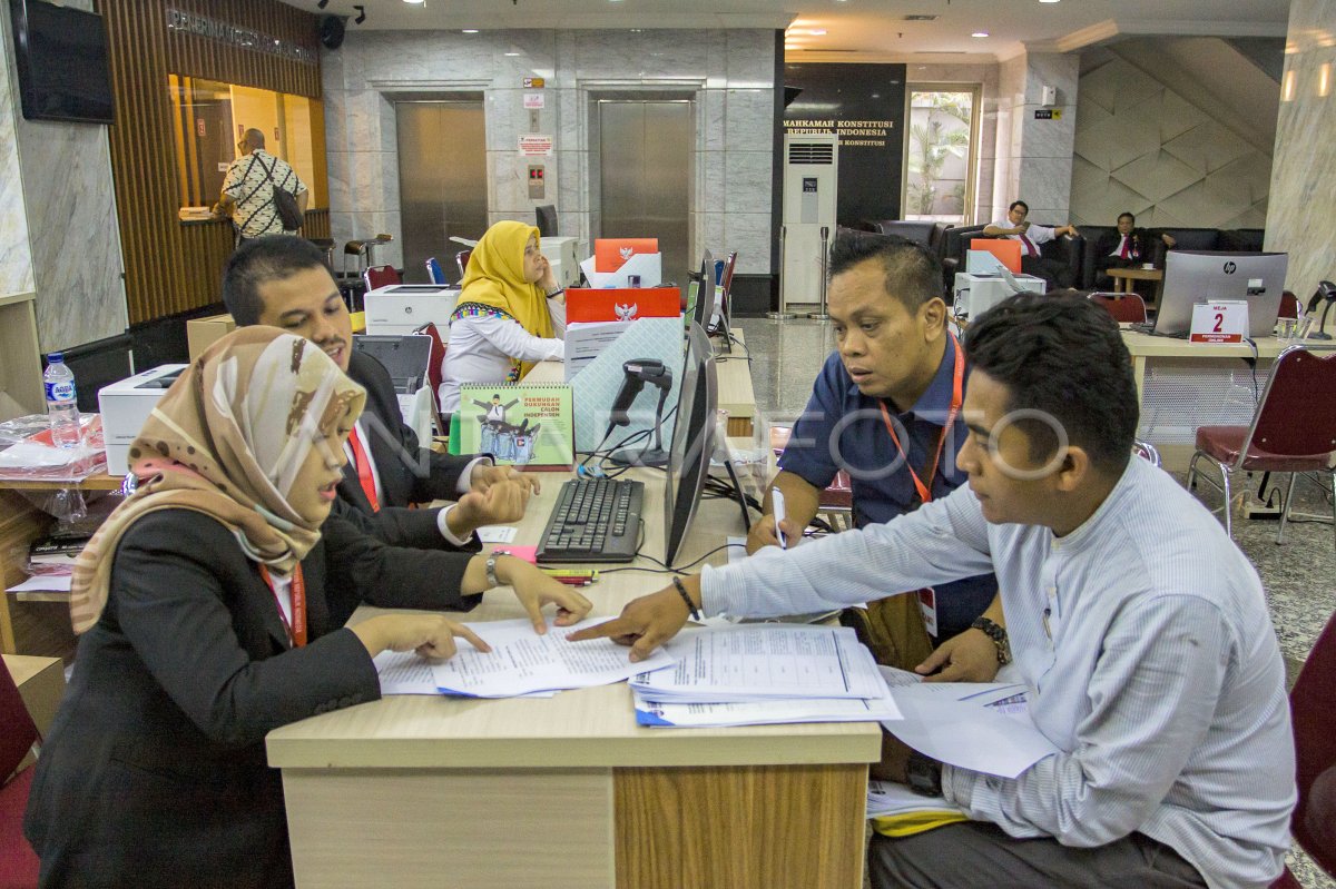 MK TERIMA PERMOHONAN SENGKETA PILKADA ANTARA Foto