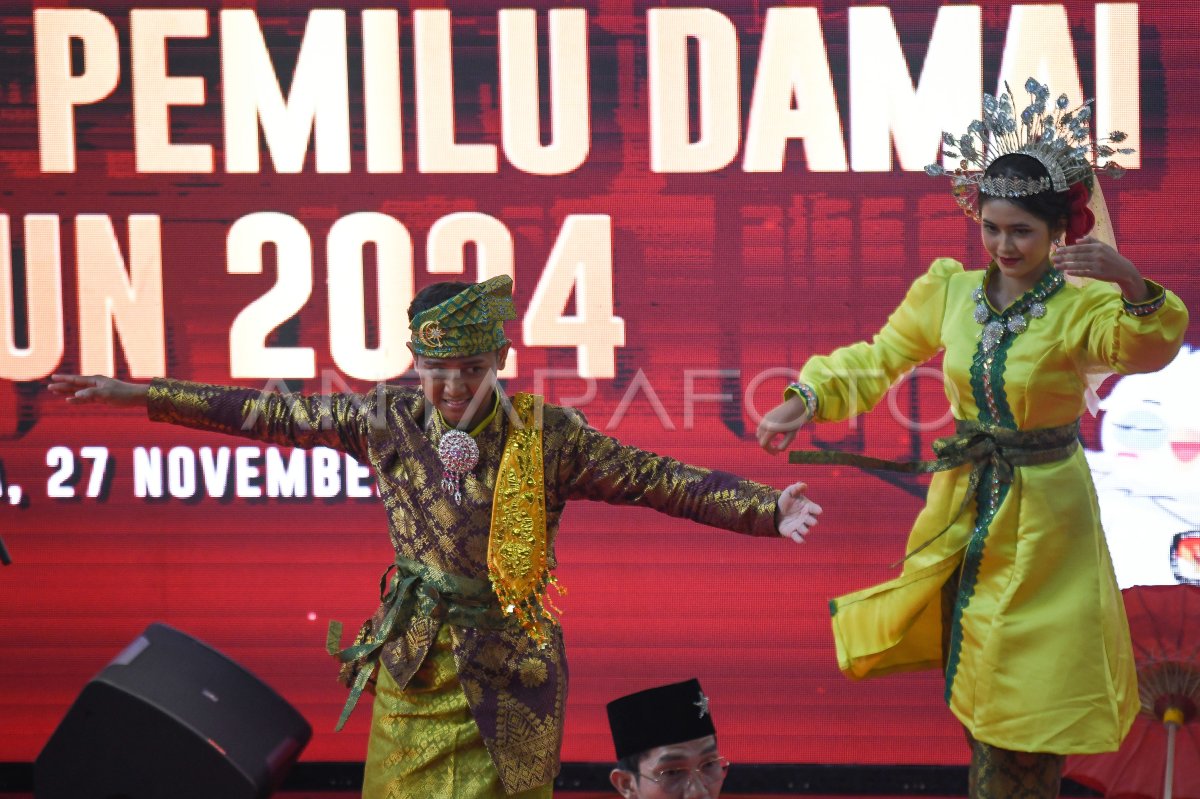 Deklarasi Kampanye Pemilu Damai 2024 ANTARA Foto