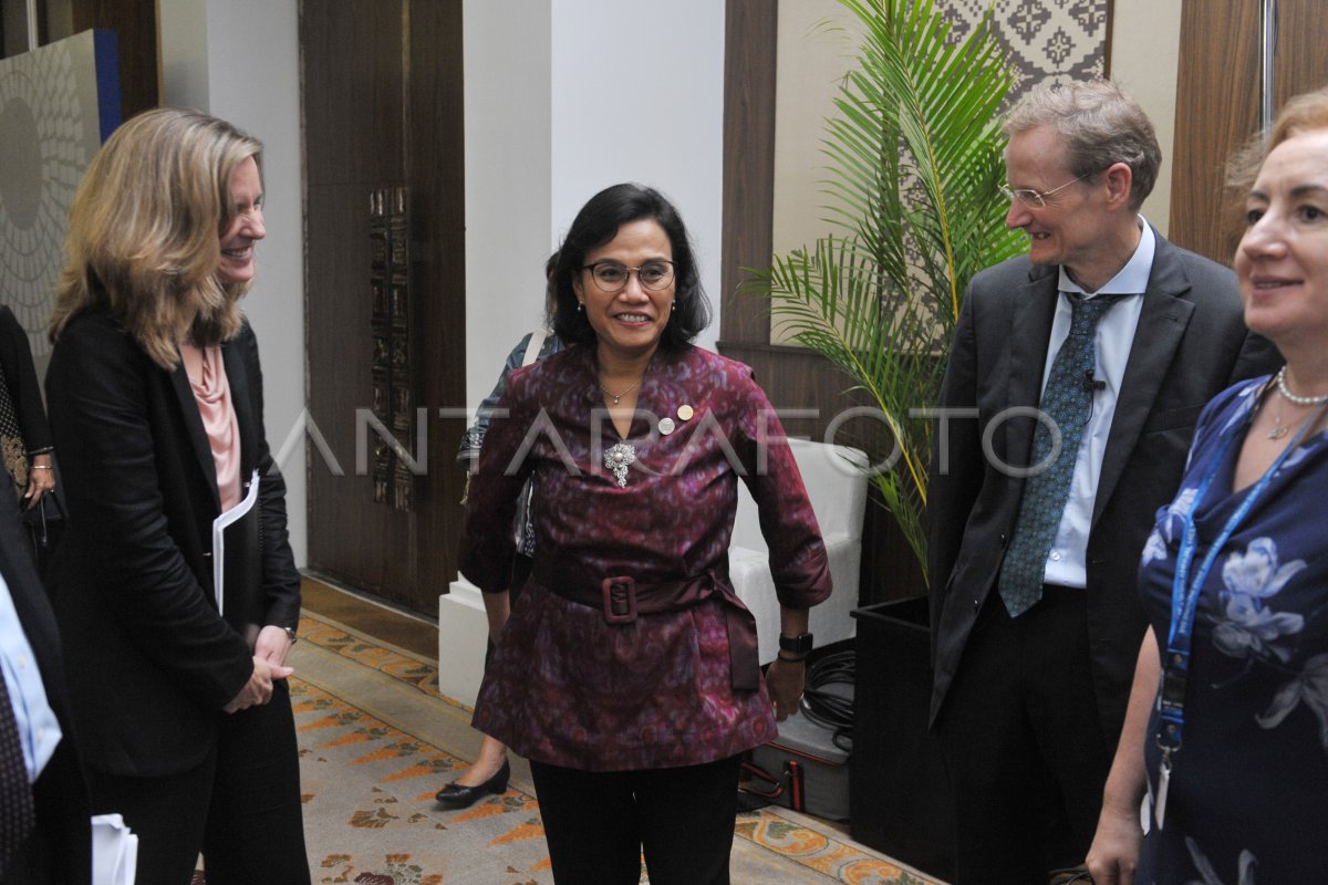 Imf Wbg Executive Panel Session Antara Foto