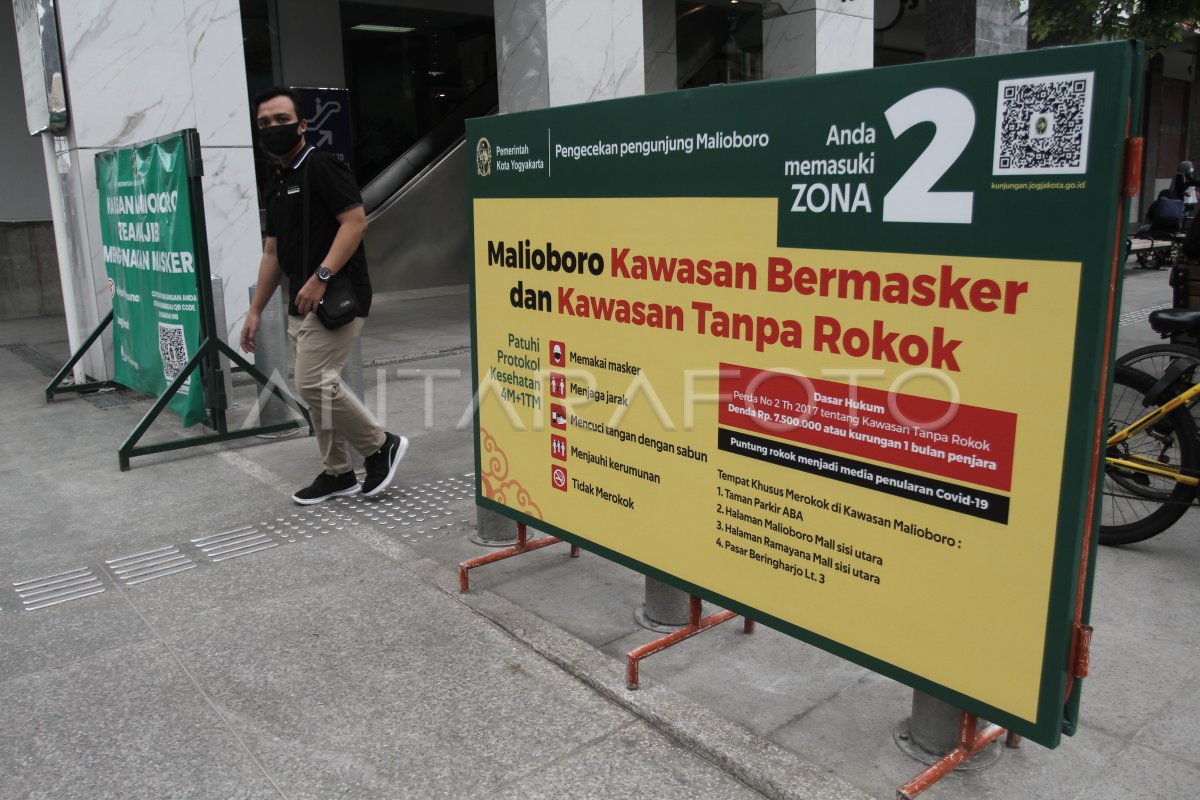 MALIOBORO KAWASAN BEBAS ROKOK ANTARA Foto