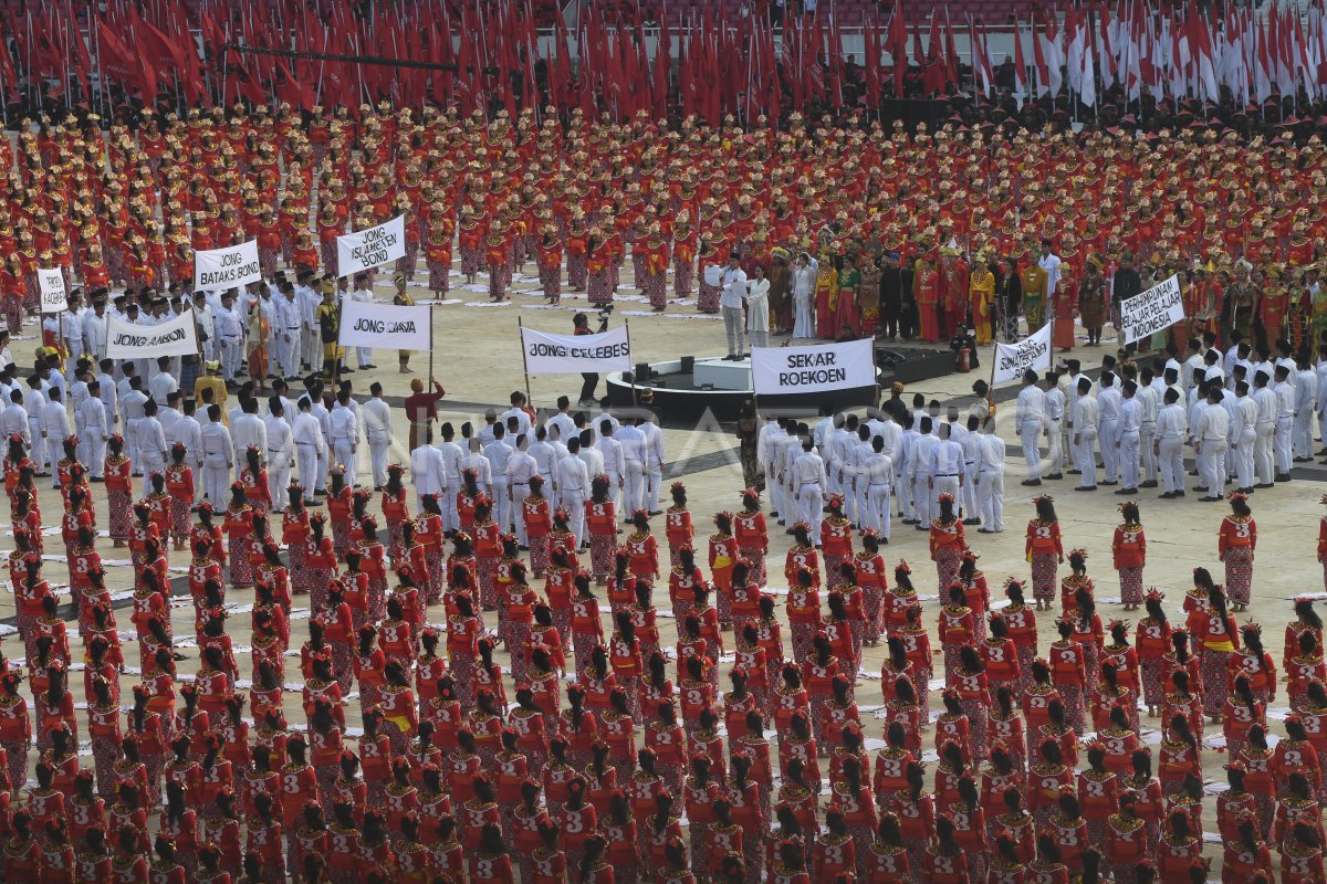 Puncak Perayaan Bulan Bung Karno ANTARA Foto