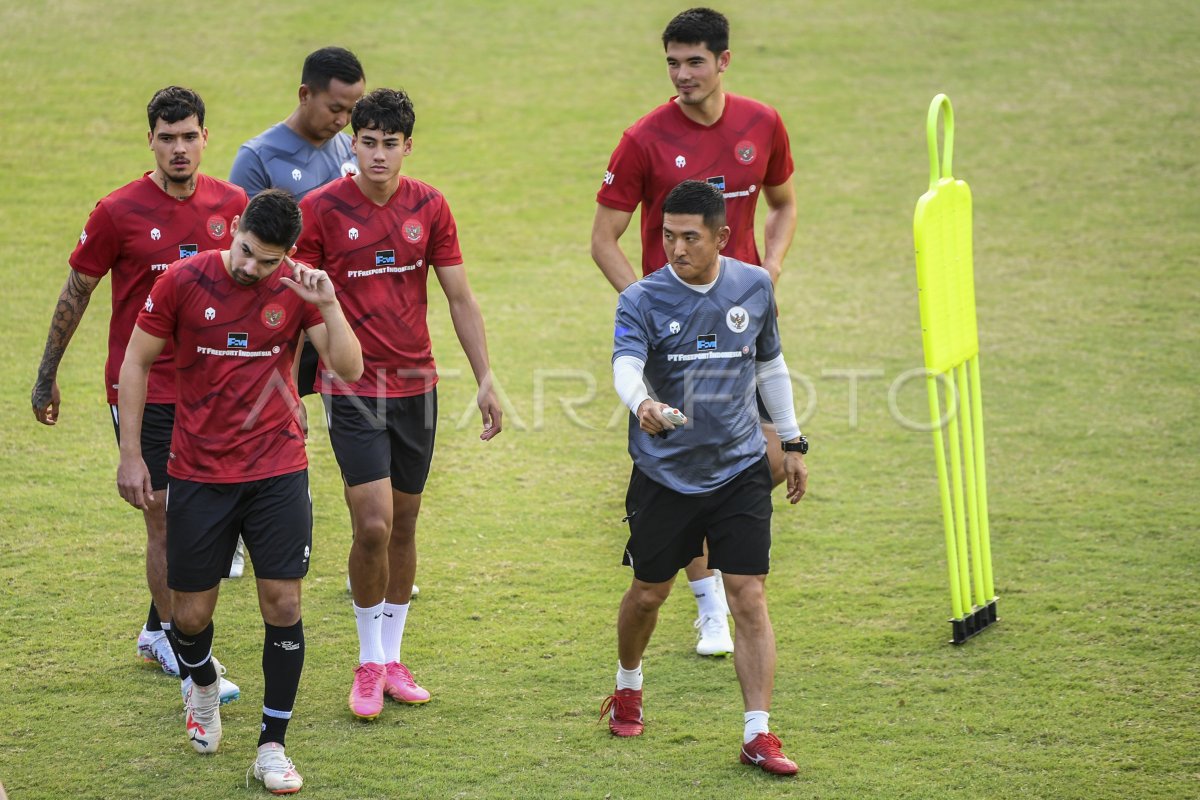 Latihan Timnas Indonesia Jelang Lawan Brunei Darussalam Antara Foto