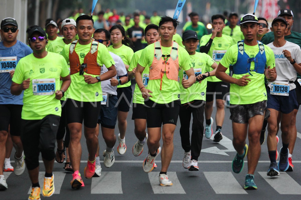 Lomba Lari Green Force Run Antara Foto