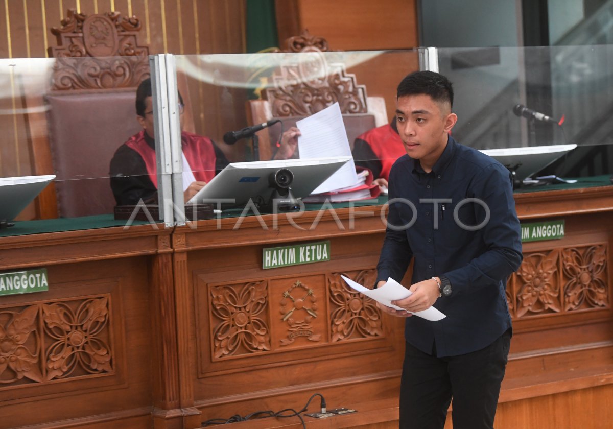 Sidang Pledoi Mario Dandy Antara Foto