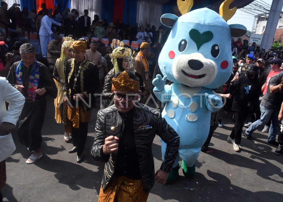 Helaran Hari Jadi Bogor Ke Antara Foto