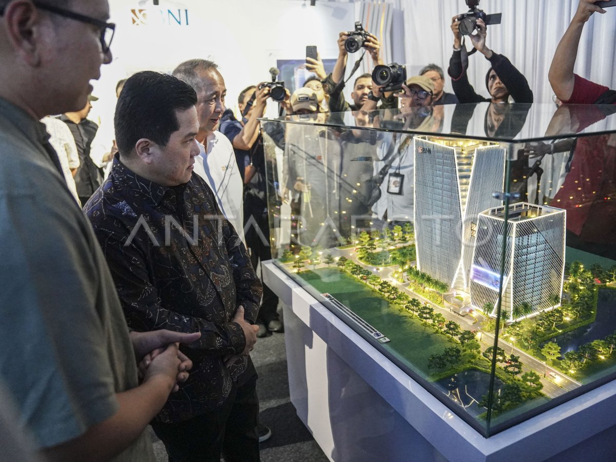 Groundbreaking Gedung Bni Di Pik Antara Foto