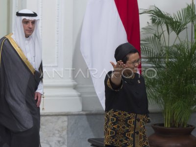 KERJASAMA BILATERAL INDONESIA ARAB SAUDI ANTARA Foto