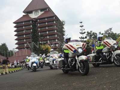 Kampanye Tertib Lalu Lintas Antara Foto