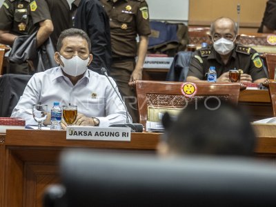 Raker Jaksa Agung Dengan Komisi Iii Dpr Antara Foto