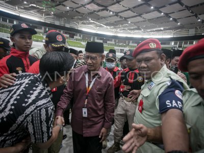 HAEDAR NASHIR KEMBALI TERPILIH SEBAGAI KETUM PP MUHAMMADIYAH ANTARA Foto