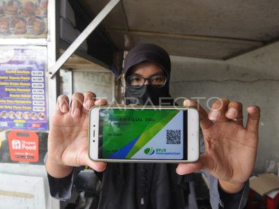 TARGET PESERTA AKTIF BPJAMSOSTEK ANTARA Foto