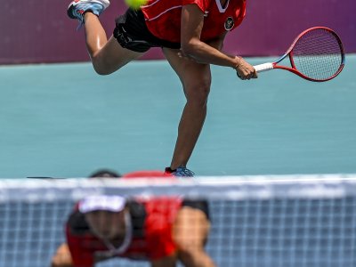 Tenis Ganda Putri Indonesia Raih Medali Perak Sea Games Antara Foto