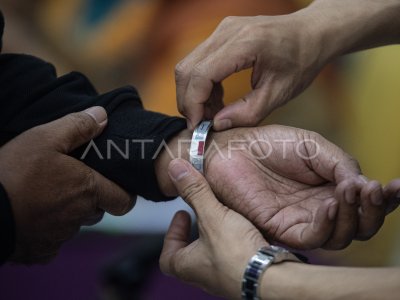 Jamaah Calon Haji Tiba Di Asrama Haji Palembang Antara Foto