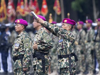 Sertijab Komandan Korps Marinir Antara Foto