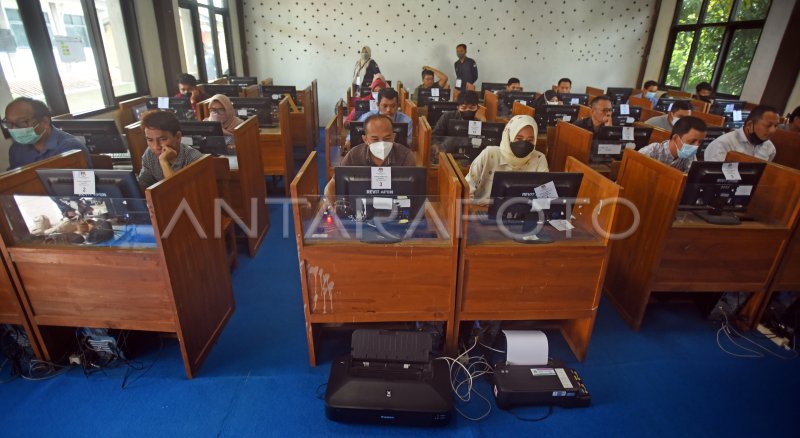 Ujian Seleksi Calon Anggota Ppk Antara Foto