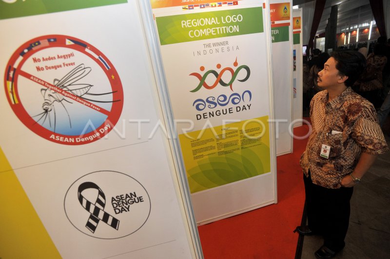 LOGO ASEAN DENGUE ANTARA Foto