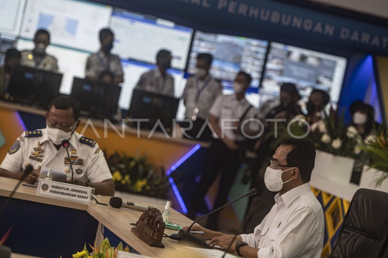 Pembukaan Posko Angkutan Terpadu Antara Foto