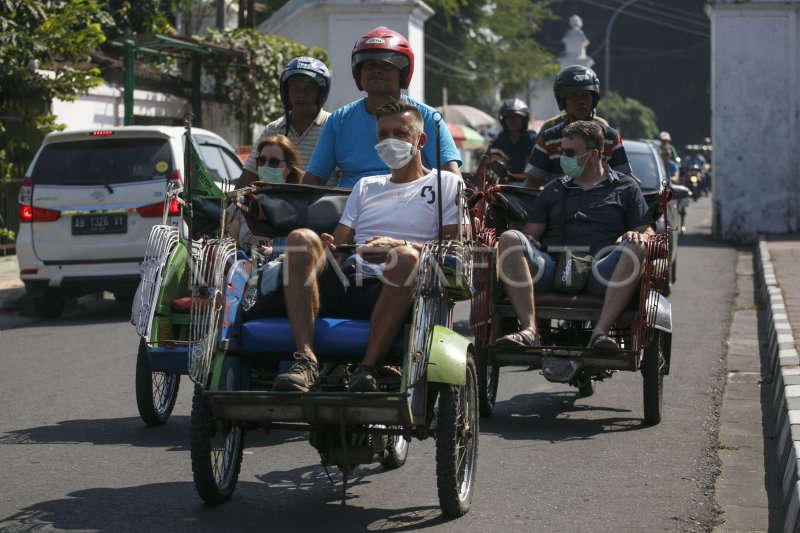 TARGET KUNJUNGAN WISMAN DI YOGYAKARTA ANTARA Foto