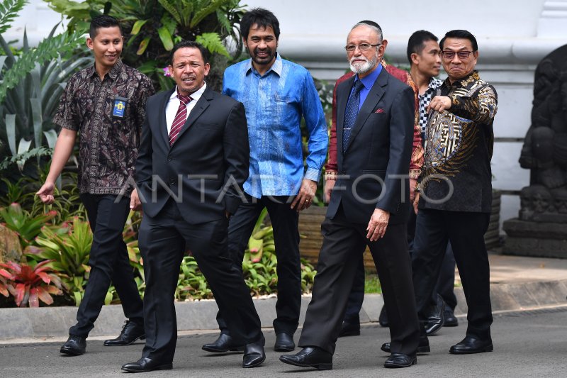 Mantan Petinggi Gam Bertemu Presiden Jokowi Antara Foto