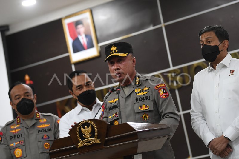 Penyerahan Hasil Pemantauan Penyelidikan Peristiwa Brigadir J Antara Foto