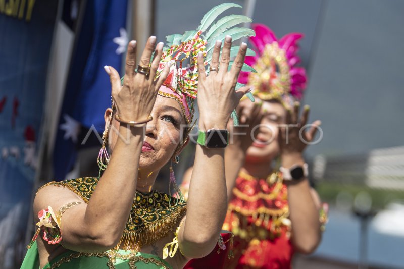 OPEN SHIP KRI BIMA SUCI DI CAIRNS AUSTRALIA ANTARA Foto