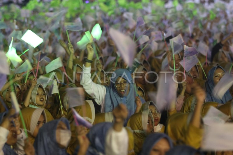 Sholawat Sambut Satu Abad Nu Antara Foto