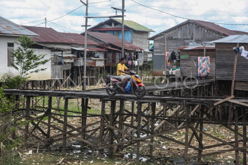 Angka Kemiskinan Di Kalteng Turun Antara Foto