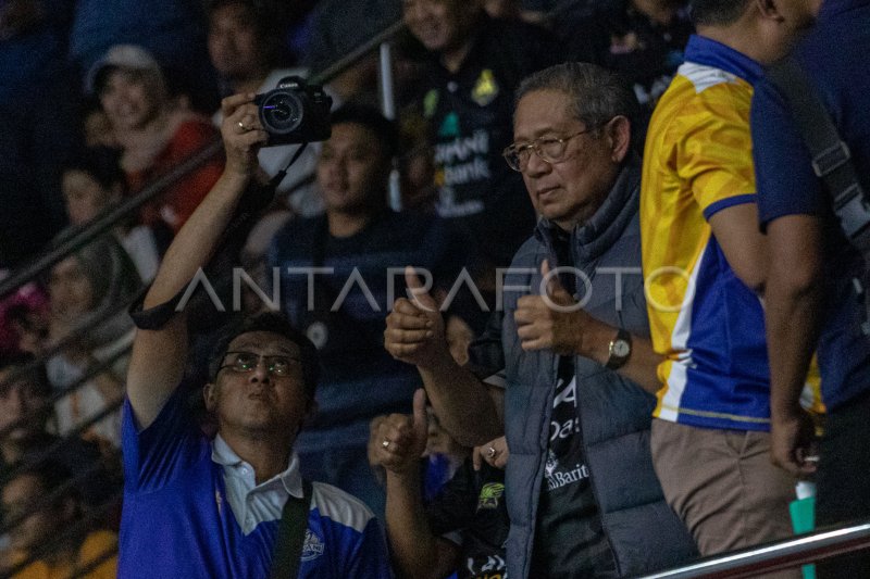 JAKARTA LAVANI ALLO BANK JUARA PUTARAN PERTAMA FINAL FOUR ANTARA Foto