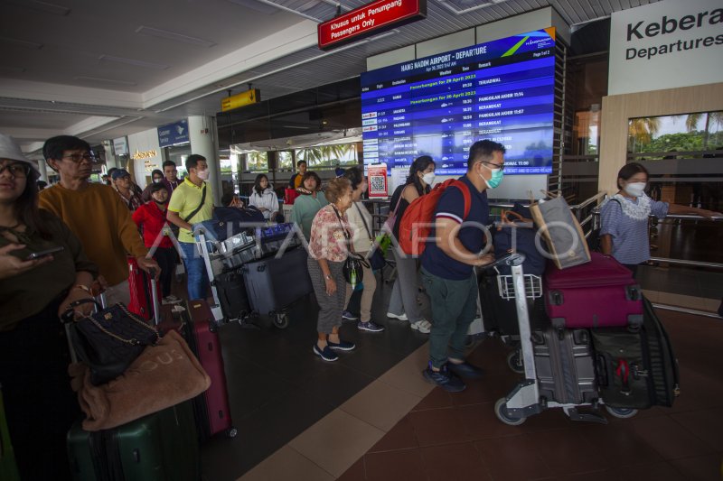 PENINGKATAN PENUMPANG BANDARA HANG NADIM MASA MUDIK LEBARAN 2023