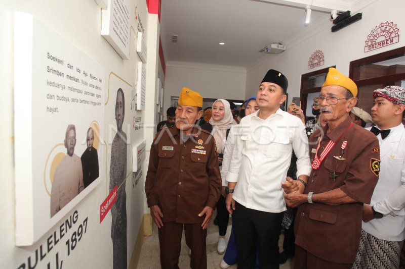 Peresmian Destinasi Wisata Sejarah Rumah Lahir Bung Karno ANTARA Foto