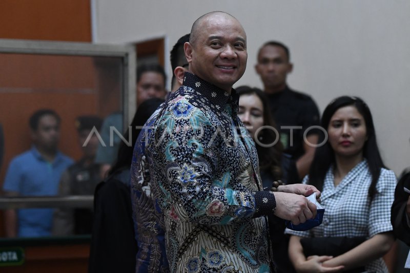 Teddy Minahasa Divonis Penjara Seumur Hidup ANTARA Foto