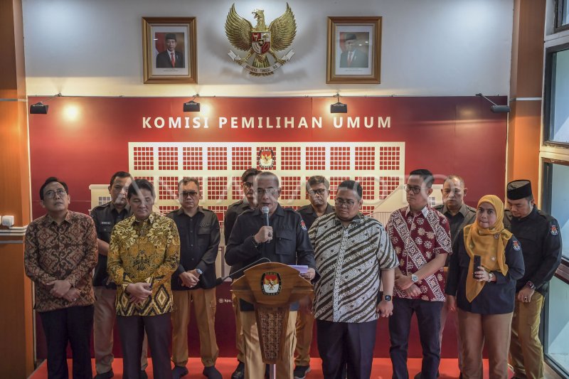 KPU Akan Merevisi PKPU No 10 Tahun 2023 ANTARA Foto