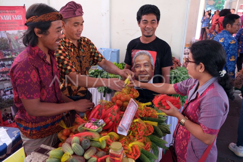 Gerakan Nasional Pengendalian Inflasi Pangan Gnpip Di Bali Antara Foto