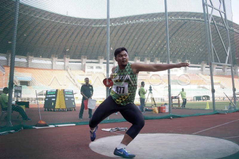 Final Lempar Cakram U Putra Antara Foto