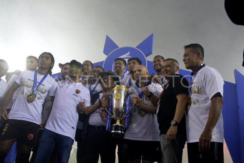 Psm Makassar Juara Bri Liga Antara Foto