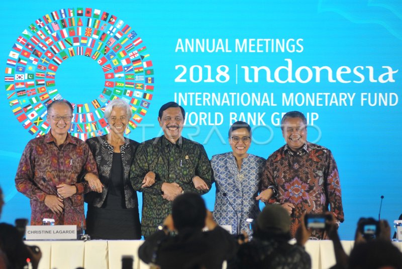 IMF WBG PENUTUPAN PERTEMUAN IMF WBG ANTARA Foto