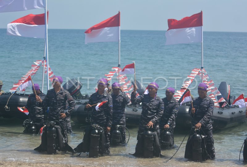 PERINGATAN HUT KE 77 KEMERDEKAAN RI ANTARA Foto