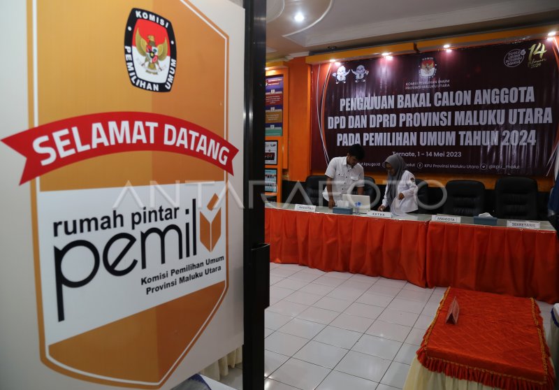 Pembukaan Pendaftaran Bacaleg Pemilu Di Ternate Antara Foto