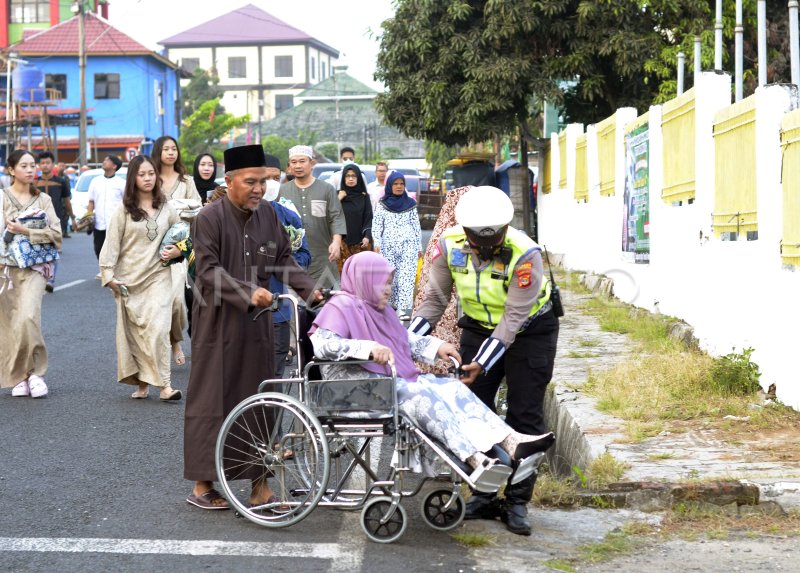 Sholat Idul Adha Muhammadiyah Lampung Antara Foto