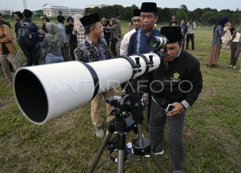 Pengamatan Hilal Di Lampung Antara Foto