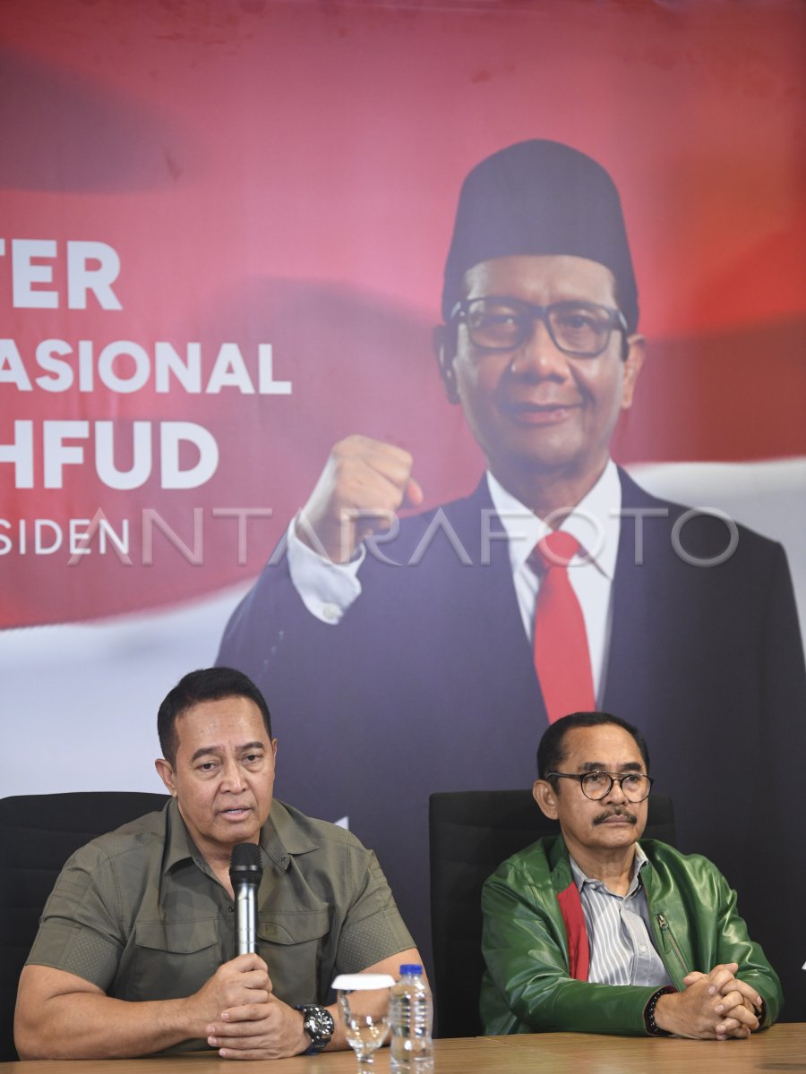 Keterangan Pers TPN Ganjar Mahfud ANTARA Foto