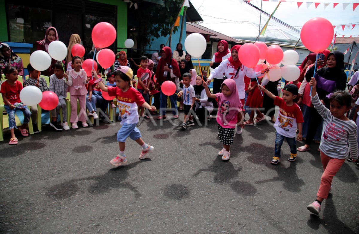 Lomba khas HUT kemerdekaan RI bagi anak-anak