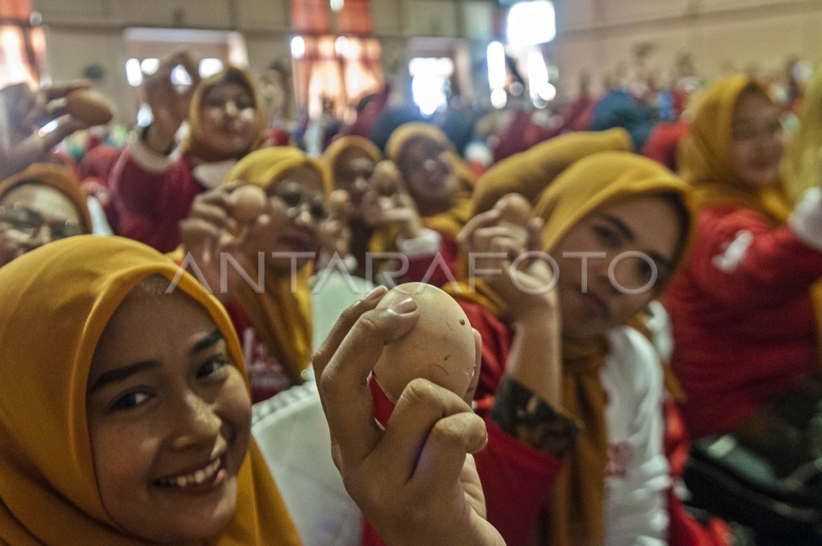 Gerakan makan telur di Lebak