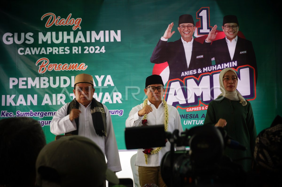 Kampanye Cak Imin di Tulungagung