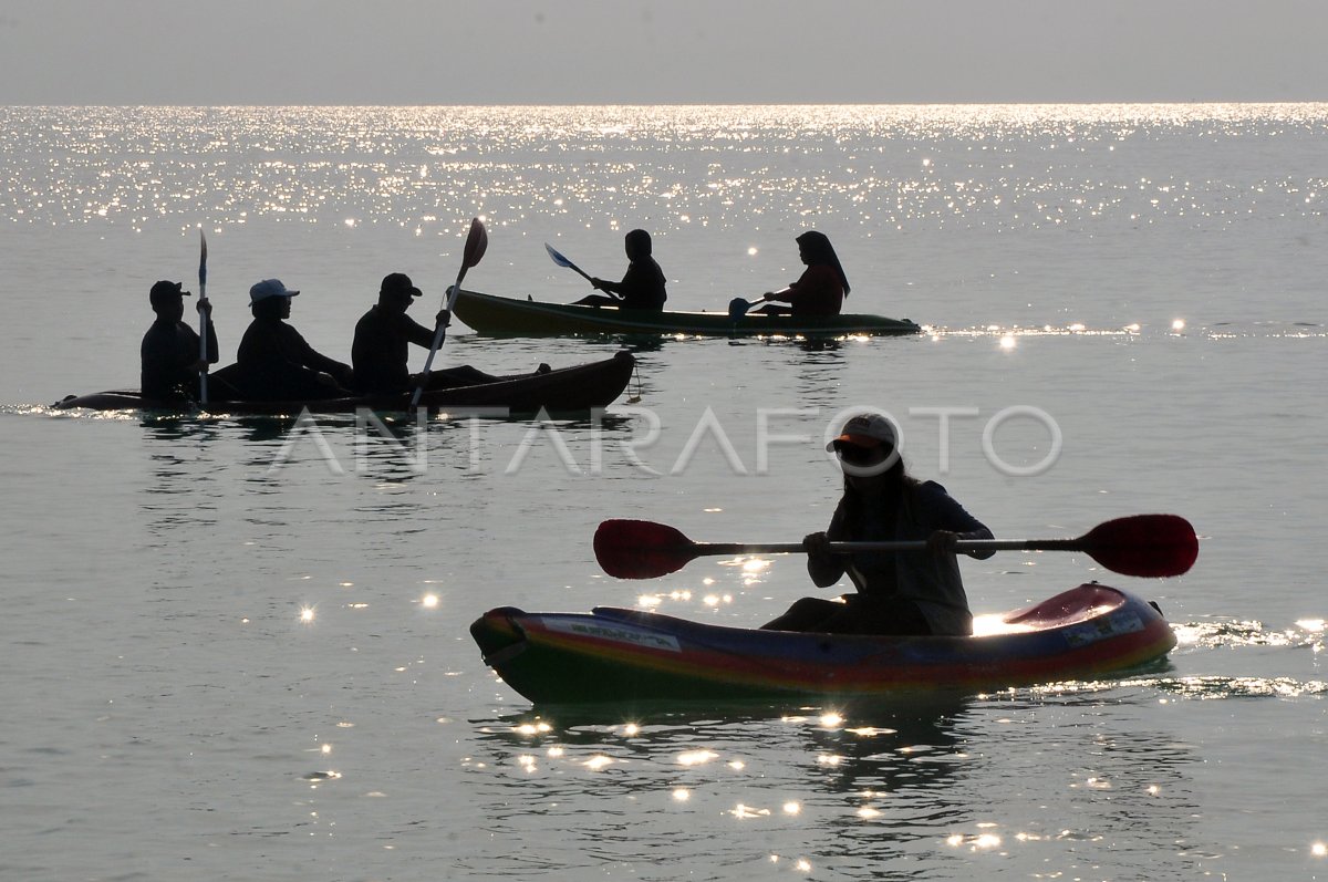 Wisata kano pulau Karimunjawa